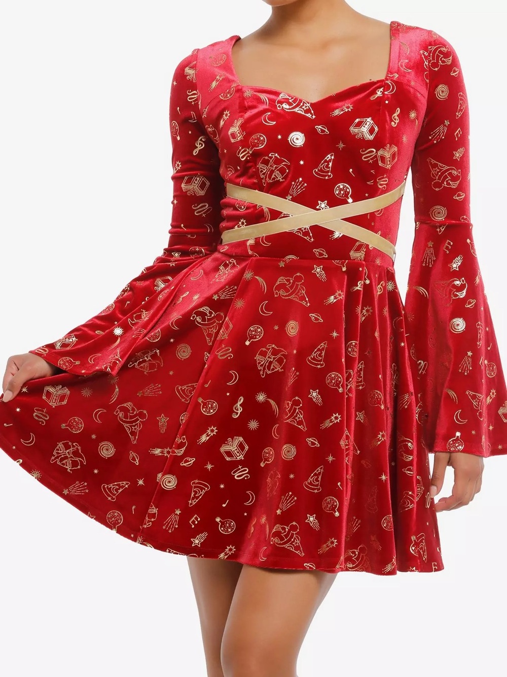 Her Universe Disney Fantasia The Sorcerer's Apprentice Mickey Mouse Dress Size 5